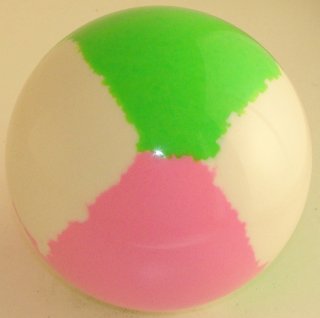 WHITE-PINK FLUO - GREEN FLUO