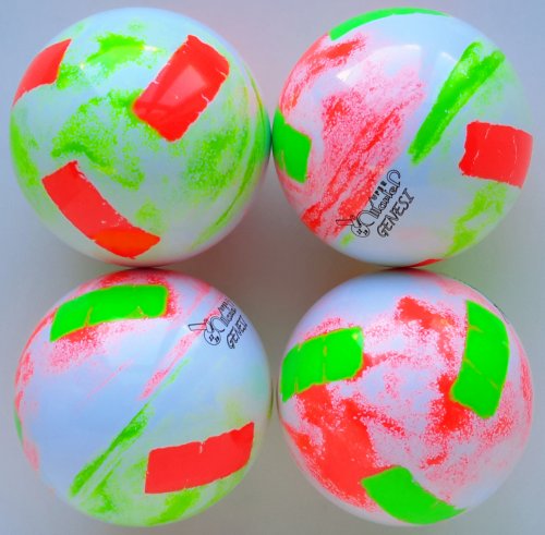 ultra shaded white / fluo red-fluo green red