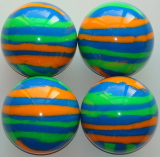 lt.Italy blue, fluo green, fluo orange