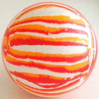 WHITE-fluorescent red, fluorescent orange