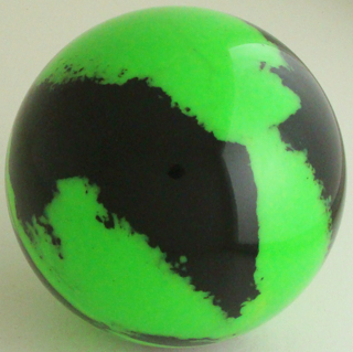 Fluorescent green-black