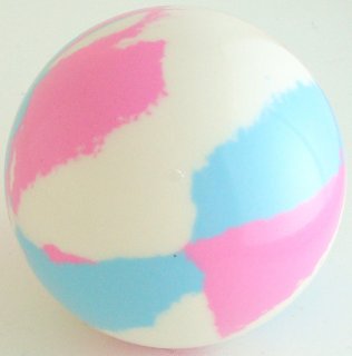 White, fluorescent pink, Celestial