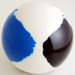 White - ocean blue, black