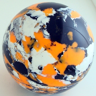 white - fluorescent orange - black