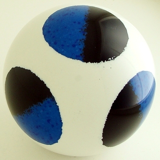 white - black, blue, mix