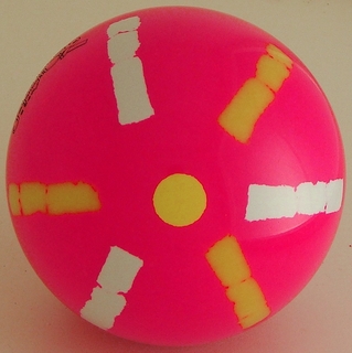 FLUO PINK, white, yellow fluorescent