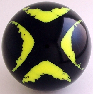 BLACK-yellow fluorescent