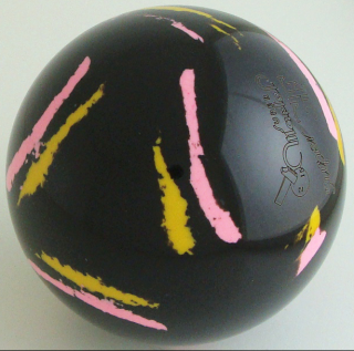 BLACK - chrome yellow, fluorescent pink