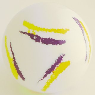 BIANCO - giallo cromo , viola fluo