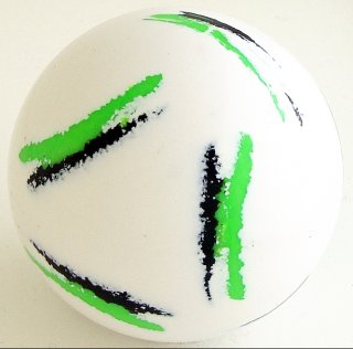 WHITE - fluorescent green, black