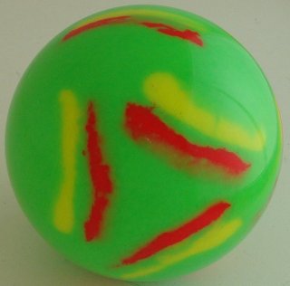 GREEN FLUO - fluorescent yellow, fluorescent red