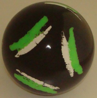 Black-Green fluo, white