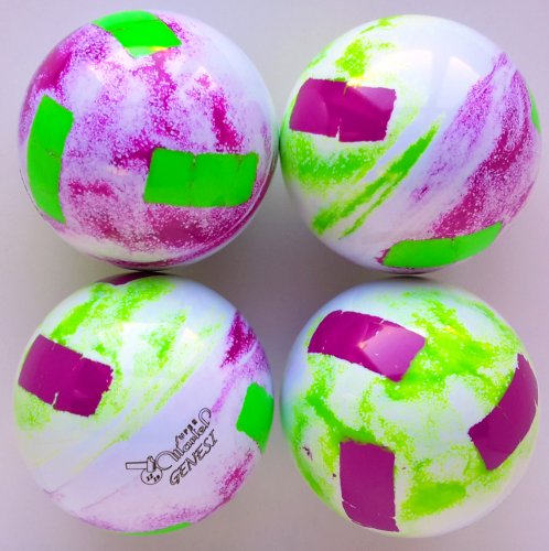 ultra shaded white / fluorescent green - fluorescent purple